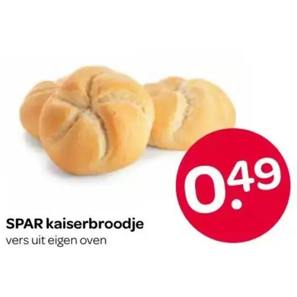 SPAR kaiserbroodje