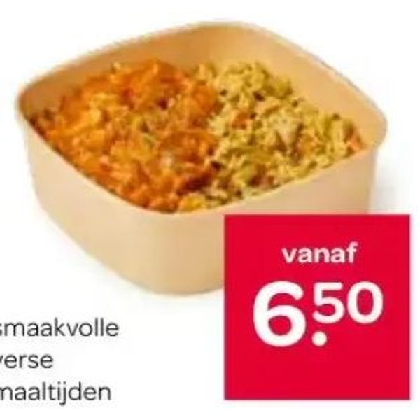 smaakvolle verse maaltijden