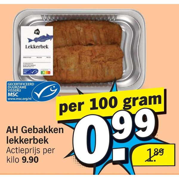 AH Gebakken lekkerbek