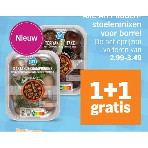 Paddenstoelenmixen voor borrel