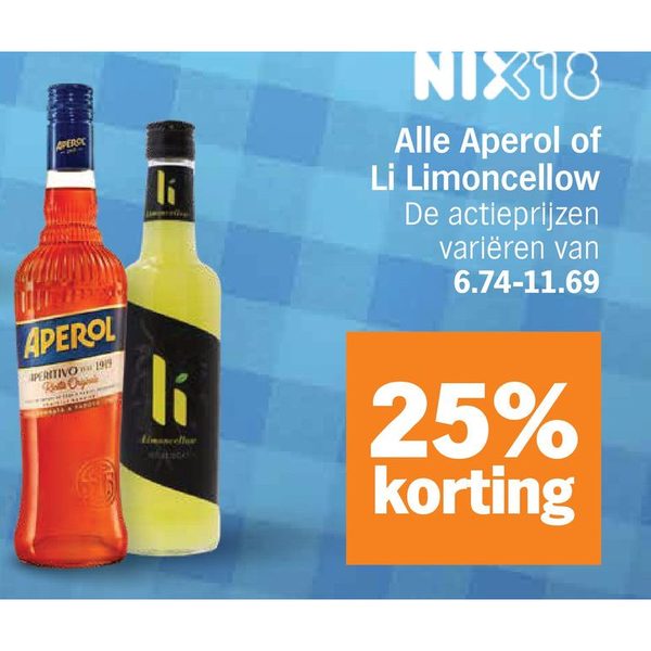 Aperol of Li Limoncellow