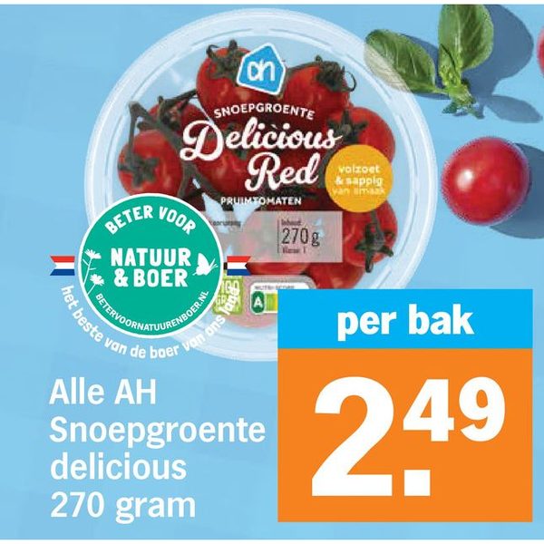 Snoeptomaatjes Delicious Red