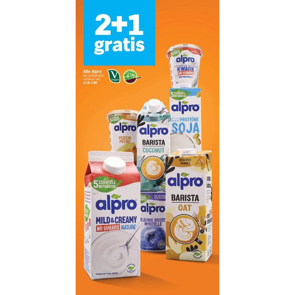 Alpro plantaardige producten