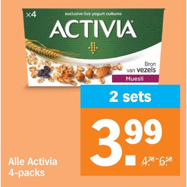 Activia yoghurt