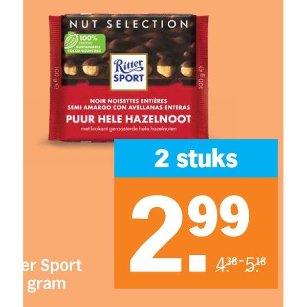 Ritter Sport chocolade