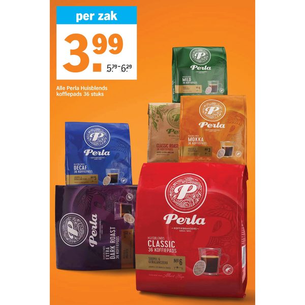 Perla Huisblends koffiepads