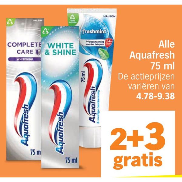 Aquafresh tandpasta