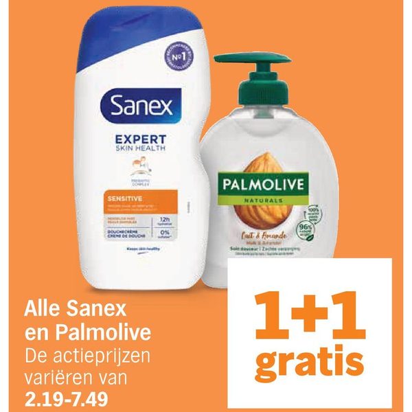 Sanex en Palmolive
