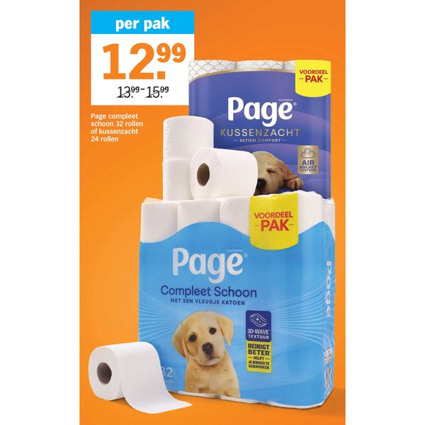 Page toiletpapier
