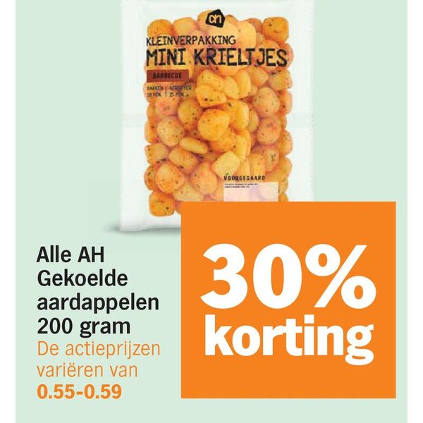 Alle AH Gekoelde aardappelen 200 gram