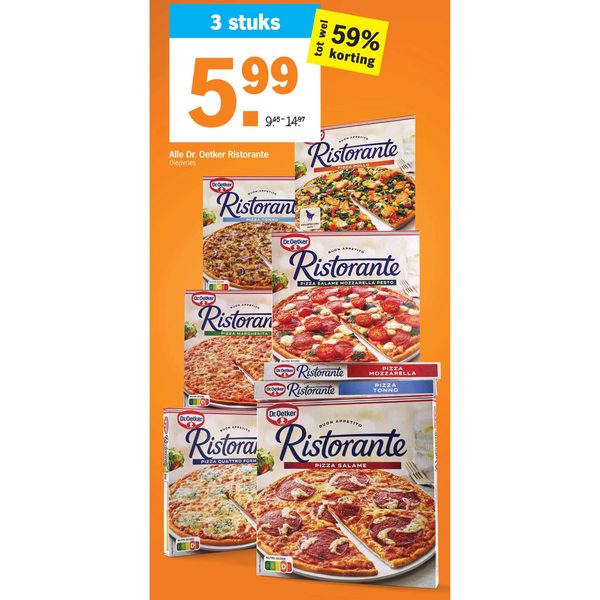Dr. Oetker Ristorante Diepvries