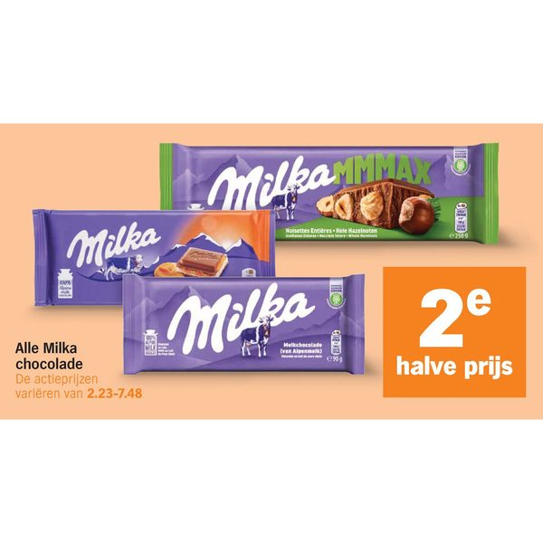 Milka chocolade