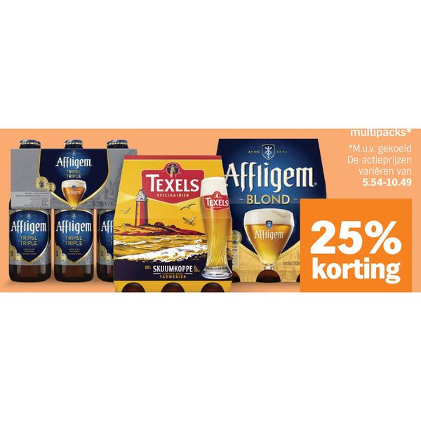 Affligem of Texels multipacks