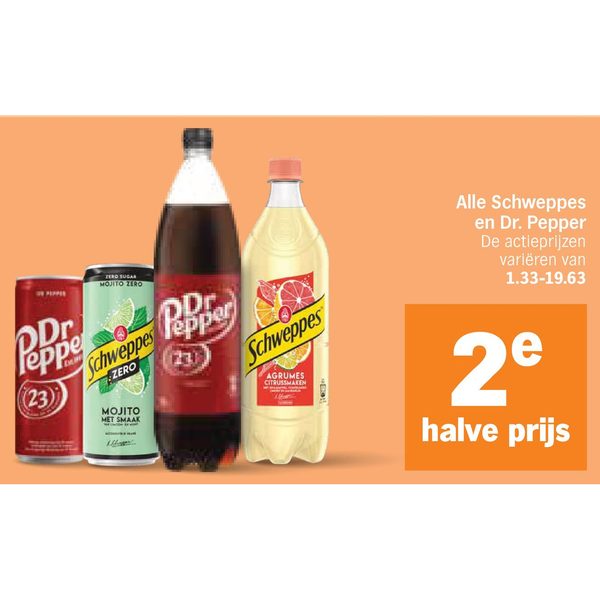 Schweppes & Dr. Pepper