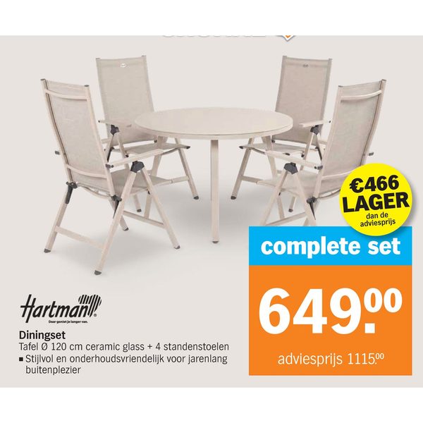 Hartman Diningset