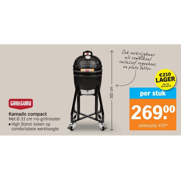 Grillguru Kamado compact