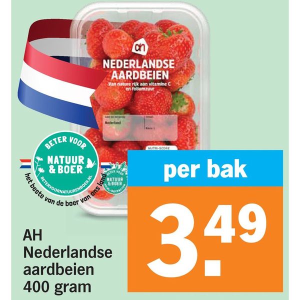 AH Nederlandse aardbeien