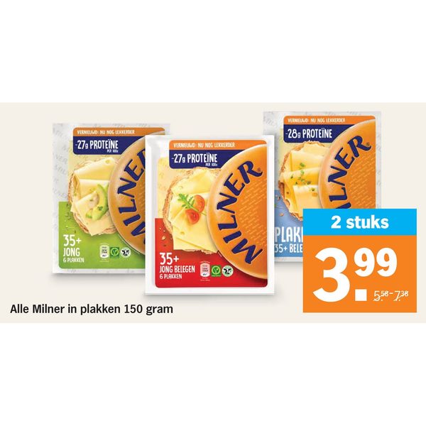 Milner in plakken