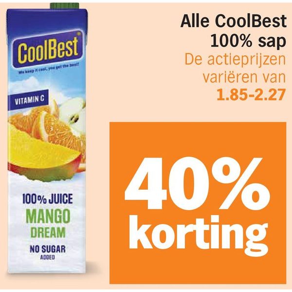CoolBest 100% sap