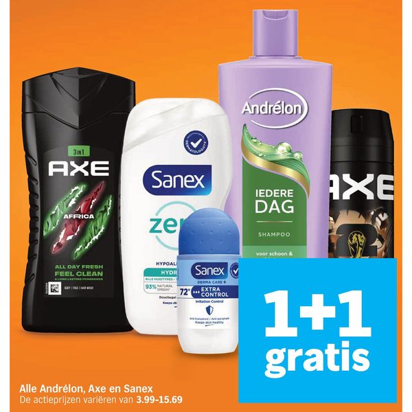Alle Andrélon, Axe en Sanex