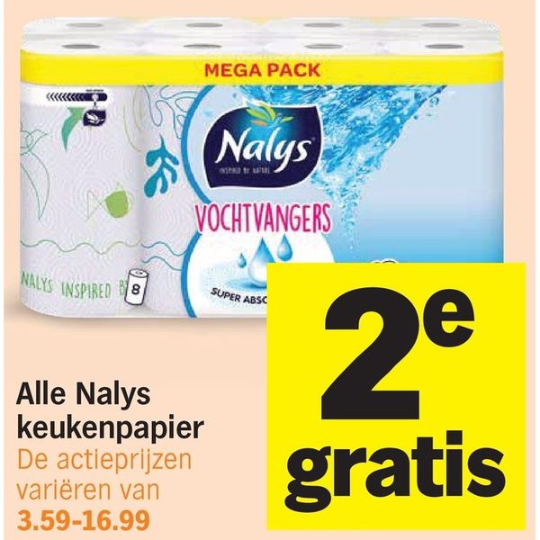 Nalys keukenpapier