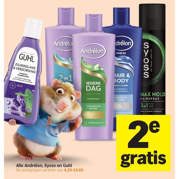 Andrélon, Syoss en Guhl