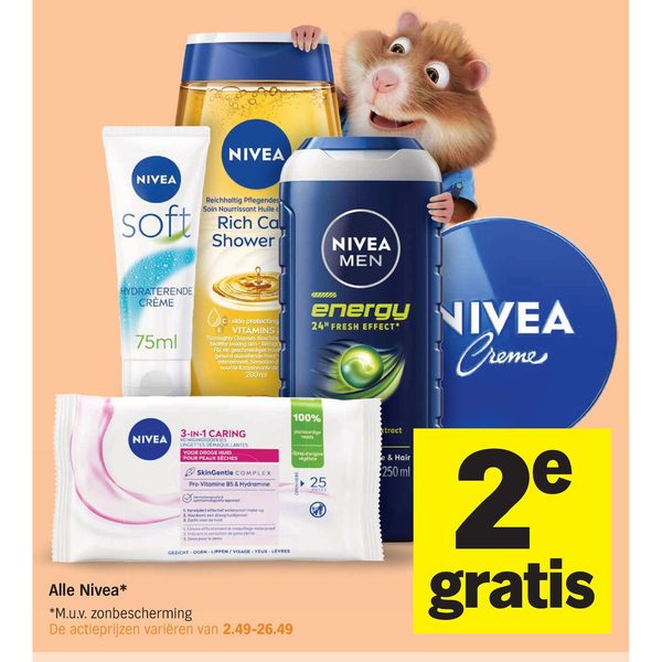 3-in-1 Caring reinigingsdoekjes