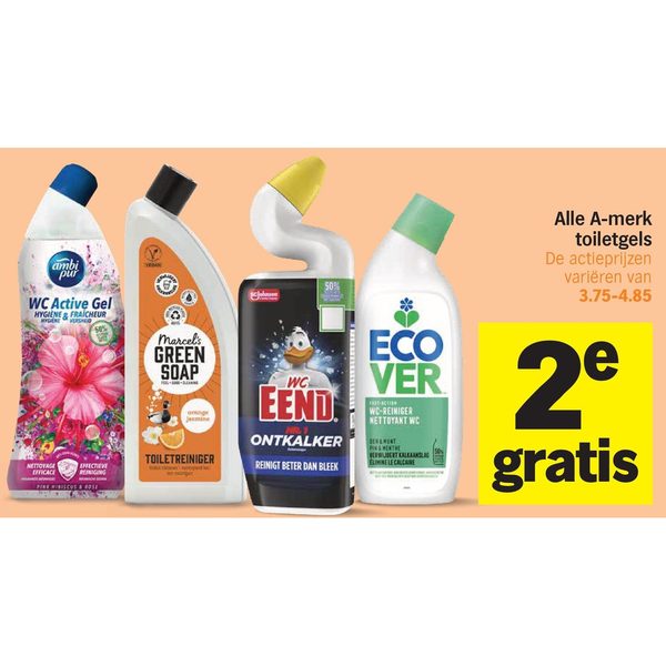 A-merk toiletgels