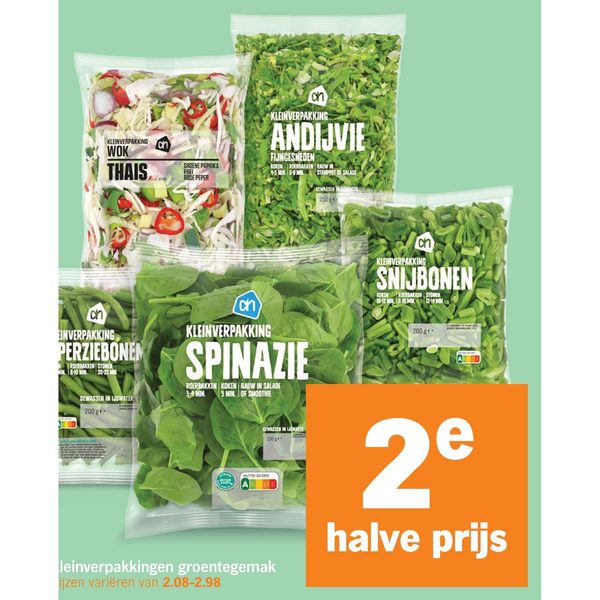 AH Kleinverpakkingen groentegemak