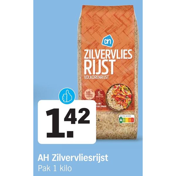 AH Zilvervliesrijst