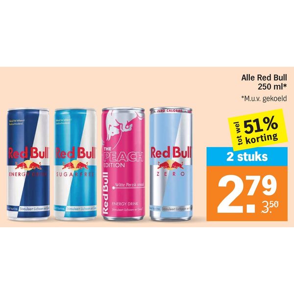 Alle Red Bull 250 ml
