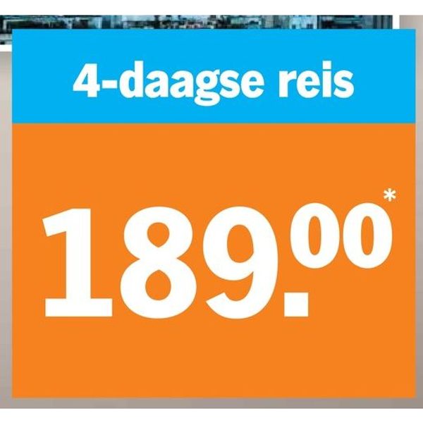Treinreis naar Parijs 4-daagse