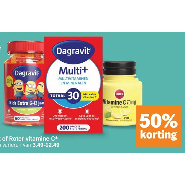 Dagravit of Roter vitamine C