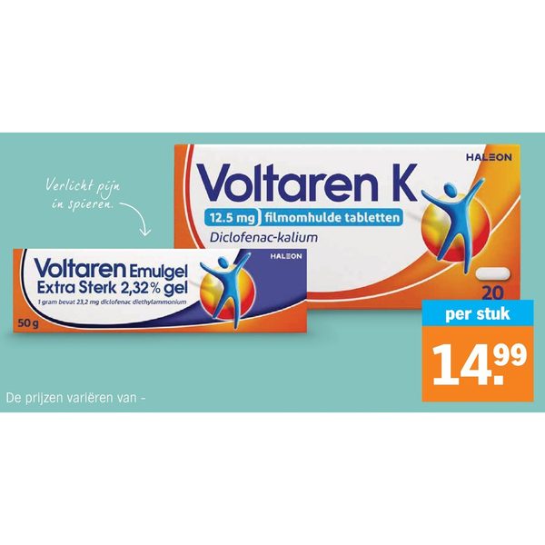 Voltaren K / Voltaren Emulgel Extra Sterk