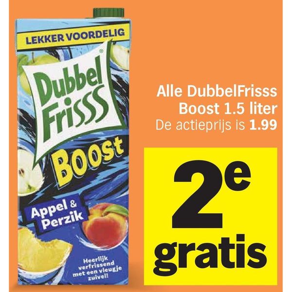 DubbelFrisss Boost 1.5 liter