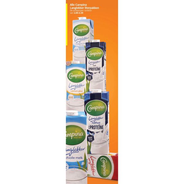 Campina Langlekker literpakken