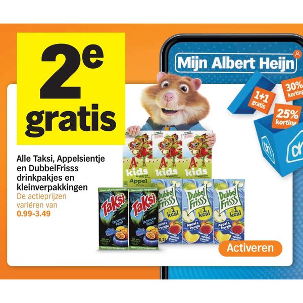 Taksi, Appelsientje en DubbelFrisss