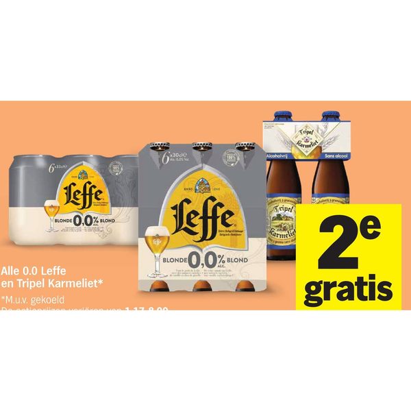 Leffe / Tripel Karmeliet 0.0