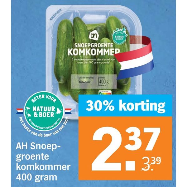 AH Snoepgroente komkommer