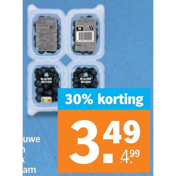 AH Blauwe bessen 4-pack