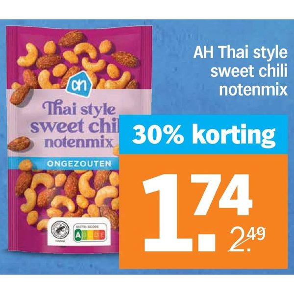 AH Thai style sweet chili notenmix