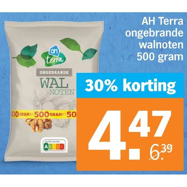 AH Terra ongebrande walnoten