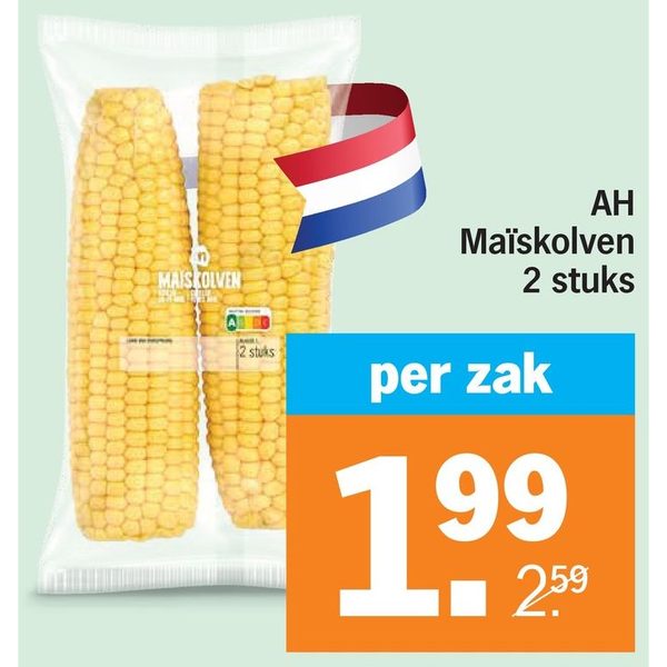 AH Maïskolven 2 stuks