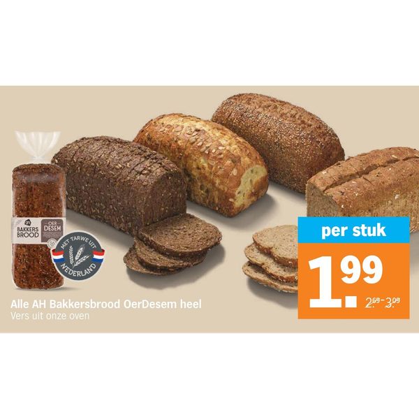AH Bakkersbrood OerDesem heel