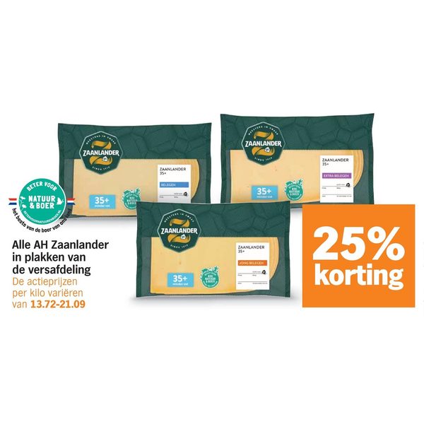 AH Zaanlander in plakken