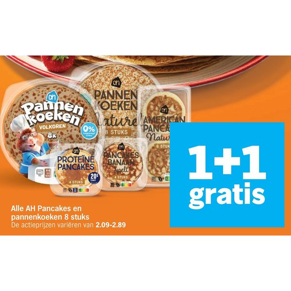 AH Pancakes en pannenkoeken