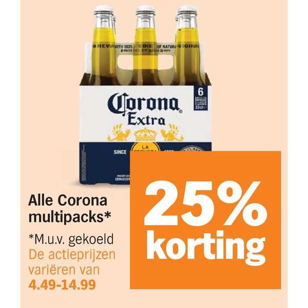 Corona multipacks