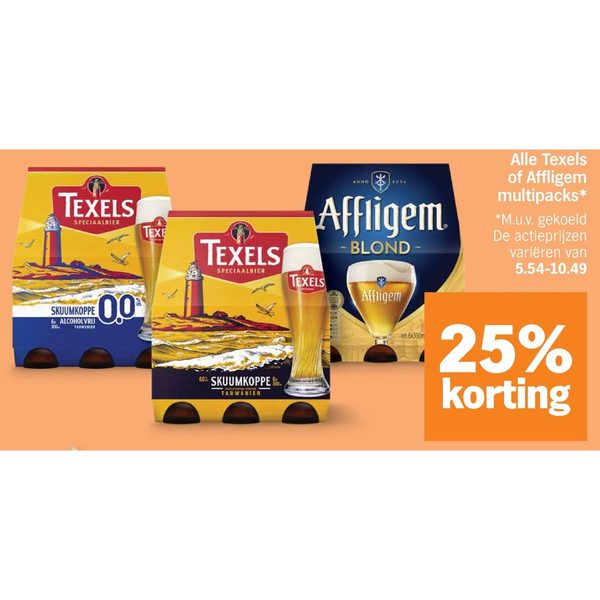 Texels of Affligem multipacks