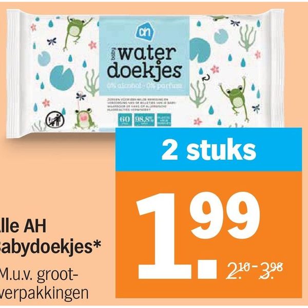 Alle AH Babydoekjes