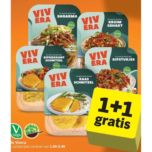 Vivera plantaardige vleesvervangers